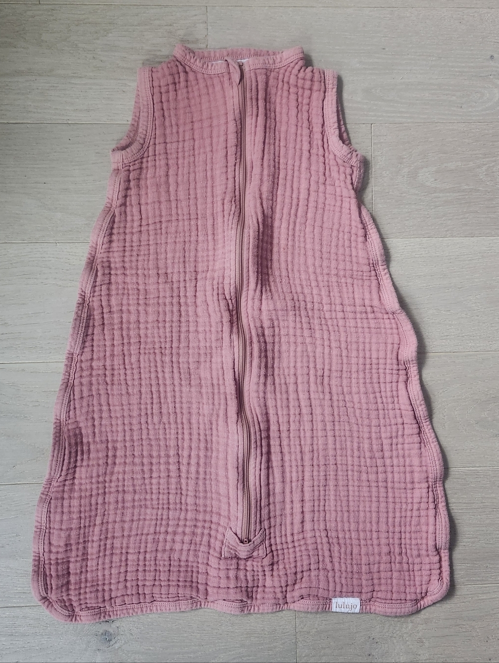 Lulujo Baby Rose Pink Sleep Sack 0-6 Months
